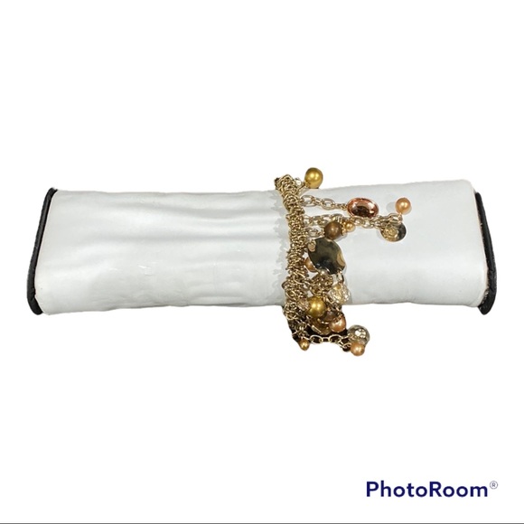 Park Lane Gold Beaded Bracelet - Picture 3 of 3